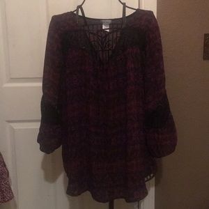 WET SEAL SZ 2x gorgeous blouse